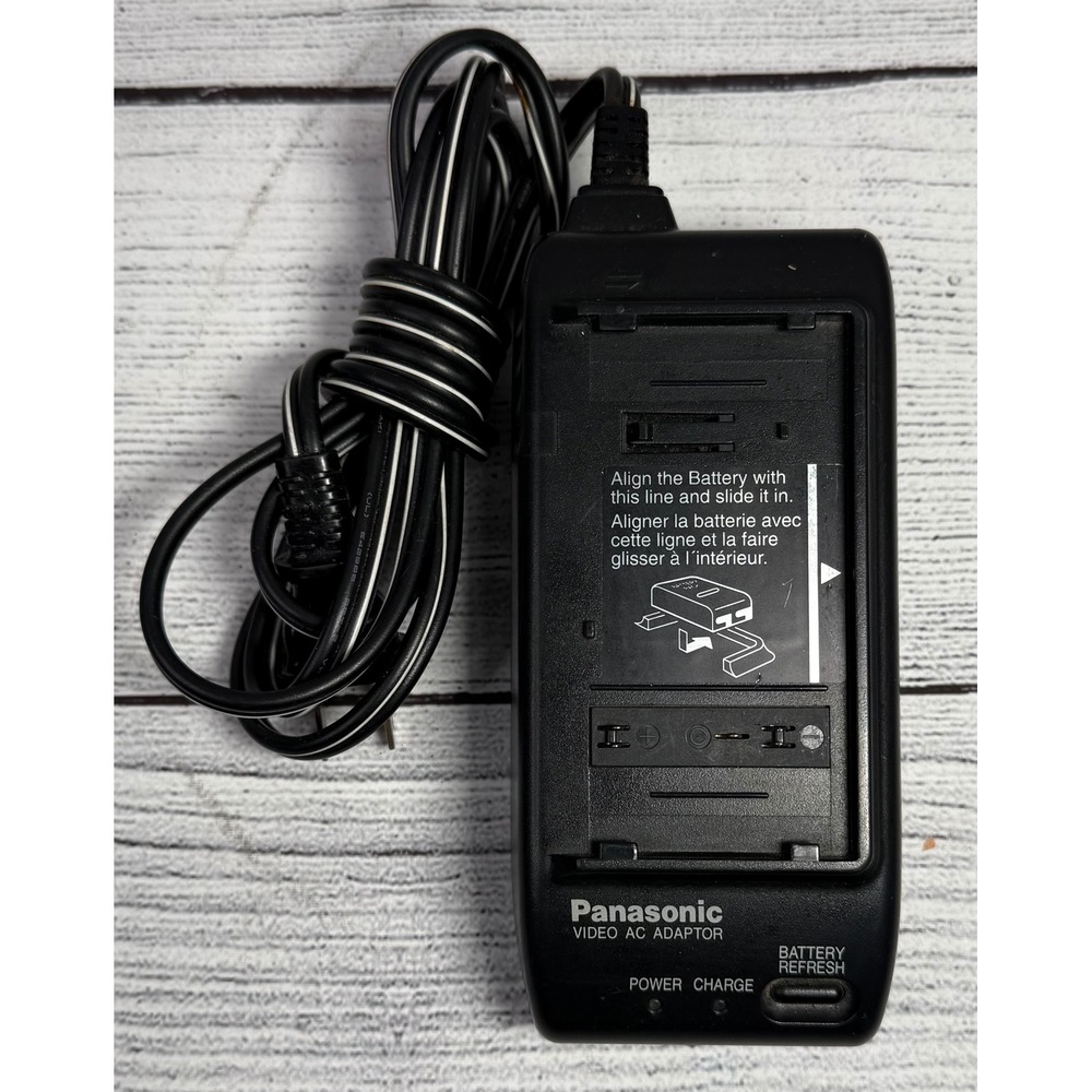 Panasonic PV-A17 Video AC Adapter‎ VHS Camcorder Battery Charger - Tested